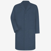 Unisex Extended Sizes Button Front Lab Coat