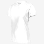 Ladies Attain Wicking Two-Button Softball Jersey