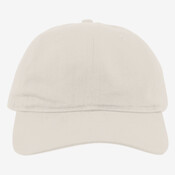 Brushed Cotton Twill Hook-And-Loop Adjustable Cap