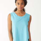 Women’s Satin Jersey Cap Sleeve Tee