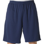 Adult 9" Moisture Management Short With Side Pocket