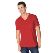 Next Level Men's CVC V with Pocket