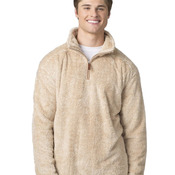 Fuzzy Fleece Quarter Zip Pullover