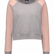 Women's Camila Colorblocked Cropped Sweatshirt