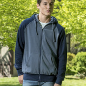 Cantor Ottoman Stitch Full-Zip Hooded Sweatshirt