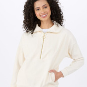 Women's Manchester Corded Quarter-Zip Pullover